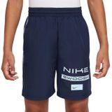 Nike - Multi Big Kids - Dri-FIT Shorts - Blauw - Trainingsbroek
