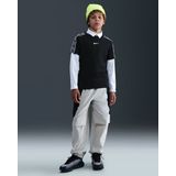 Nike - K NSW Tee Club+Poly 2 - Sport T-shirt - Zwart - Korte Mouw