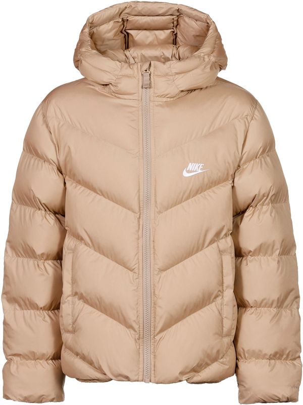 Nike - Sportswear All Day Play - Gewatteerd Jack - Bruin - Therma-FIT