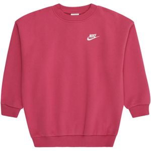 NIKE - Sportswear Club Fleece Big Kid - Longsleeve Shirt - Rood - Sweater Meisjes
