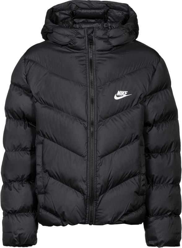 Nike - Puffer - Kinder Winterjas - Zwart-wit