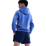 Nike - Sportswear Club Fleece - Hoodie - Blauw - Zacht Geborsteld Fleece