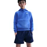 Nike - Sportswear Club Fleece - Hoodie - Blauw - Zacht Geborsteld Fleece