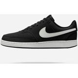Nike - Court Vision Low Premium - Lage Sneakers - Zwart - Heren