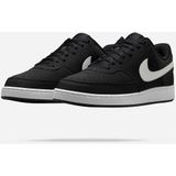 Nike - Court Vision Low Premium - Lage Sneakers - Zwart - Heren