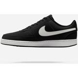Nike - Court Vision Low Premium - Lage Sneakers - Zwart - Heren
