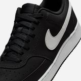 Nike - Court Vision Low Premium - Lage Sneakers - Zwart - Heren