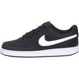 Nike - Court Vision Low Premium - Lage Sneakers - Zwart - Heren