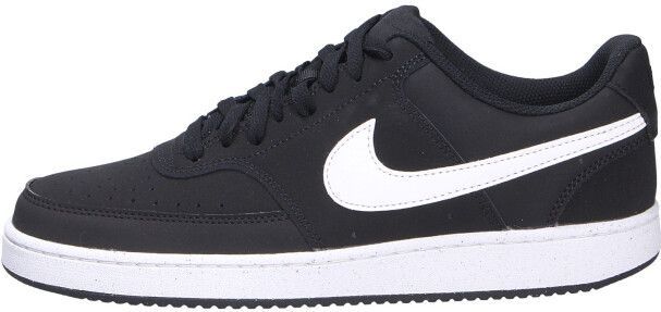 Nike - Court Vision Low Premium - Lage Sneakers - Zwart - Heren