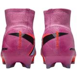 Nike - Mercurial Superfly 10 Elite - Voetbalschoenen - Roze - High Top - Stevige Ondergrond