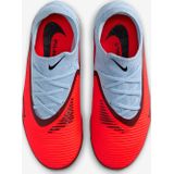 Nike Jr. Phantom 6 Low Pro voetbalschoenen voor kids (meerdere ondergronden) - Blauw