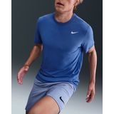 NIKE - Dri-Fit - Fitness T-shirt - Blauw - Korte Mouw - Heren
