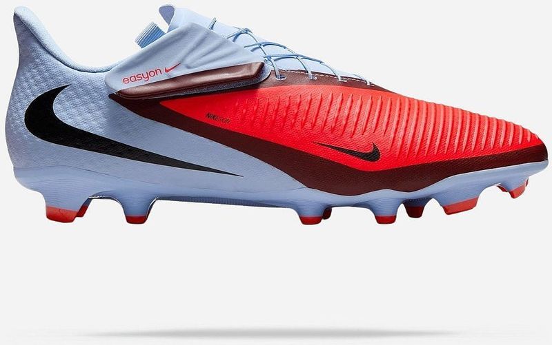 Nike - Phantom 6 Low Academy EasyOn - Voetbalschoenen - Blauw - Meerdere Ondergronden