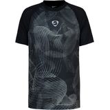 Nike - Academy+ Dri-fit - T-shirt - Zwart-multicolour - Korte Mouw