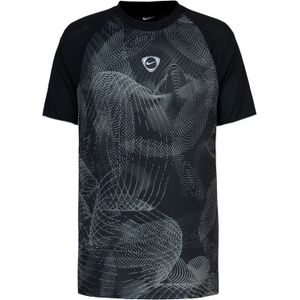 Nike - Academy+ Dri-fit - T-shirt - Zwart-multicolour - Korte Mouw