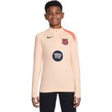 Nike - FC Barcelona Strike - Trainingstrui - Oranje Donkerblauw - 1/4-Zip 2025-2026 Kids