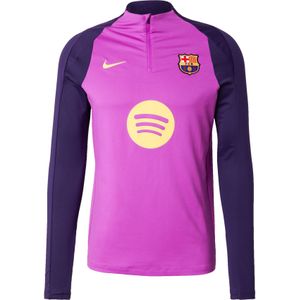 Nike - Fc Barcelona Strike - Replica-shirt - Paars - Slim-fit Pasvorm