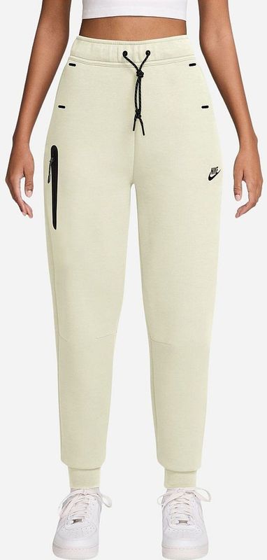Nike - Sportswear Tech Fleece - Joggingbroek - Gebroken Wit Zwart