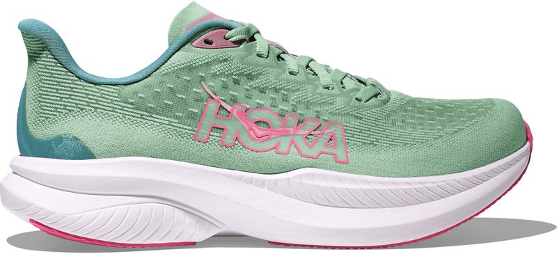 HOKA - Mach 6 - Hardloopschoenen - Zwart - Jacquard-Mesh