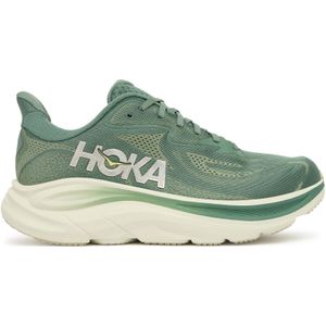 HOKA Bondi 9 - Hardloopschoenen - Grijs - Mesh Bovenwerk
