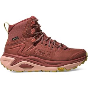 Hoka - Kaha 3 GTX W - Wandelschoenen - Rood - Voor Dames van Gerecycled Polyester