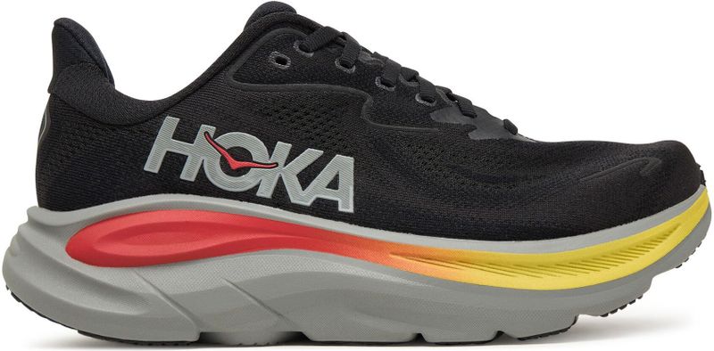 HOKA Bondi 9 - Hardloopschoenen - Grijs - Mesh Bovenwerk