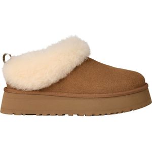 UGG - Tazzelle - Enkellaars - Chestnut - Suède - 10 mm Schapenvacht