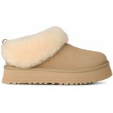 UGG - Tazzelle - Enkellaars - Mustard Seed - Suède - 4,4 cm Plateauzool