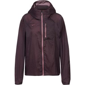 HOKA Womens Skyflow Jacket Hardloopjack (Dames |rood)