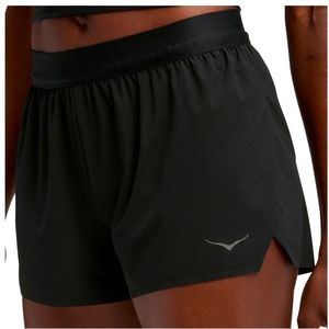 Hoka - Race Day Split Short - Shorts - Zwart - Voor Dames