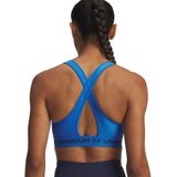 Under Armour - Mid Crossback - Sportbeha - Sneldrogend - Vochtafvoerend - Zwart