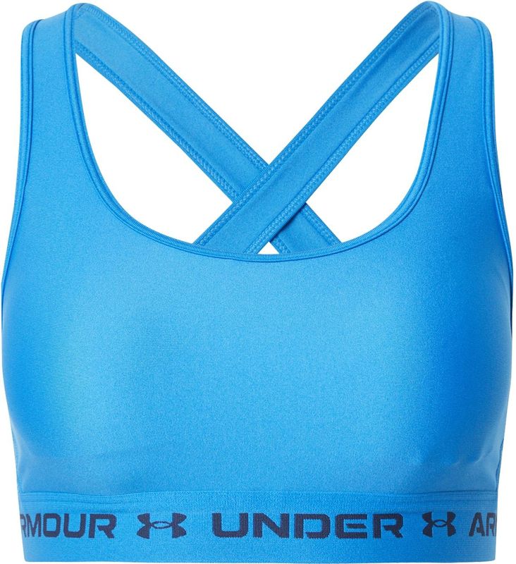 Under Armour - Mid Crossback - Sportbeha - Sneldrogend - Vochtafvoerend - Zwart