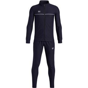 Under Armour - Challenger - Trainingspak - Donkerblauw Wit - Full-Zip Kids