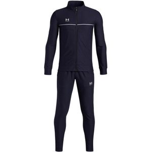 Under Armour - Challenger - Trainingspak - Donkerblauw Wit - Full-Zip Kids