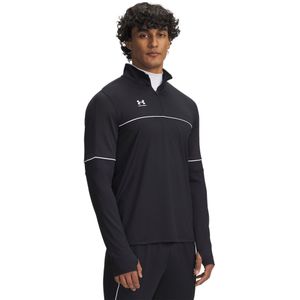 Under Armour - Challenger - Trainingstrui - Zwart - 1/4-Zip