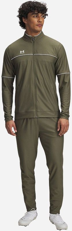 Under Armour - Challenger - Trainingspak - Groen Wit - Full-Zip