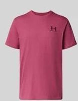 Under Armour Sportstyle Left Chest S/S Sportshirt (Heren |roze)