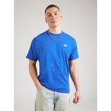 New Balance - Sport Essentials - T-shirt - Katoen - Blauw