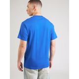 New Balance - Sport Essentials - T-shirt - Katoen - Blauw