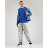 New Balance - Sport Essentials - T-shirt - Katoen - Blauw