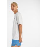 New Balance - T-shirt - Grijs Melange