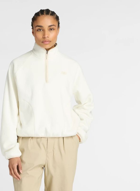 New Balance - Fleece Sweatshirts - Beige - Dames