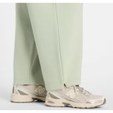 New Balance - Heritage - Broek - Lichtgroen/Wit - Loosefit - High Waist