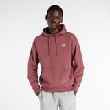 New Balance - Sport Essentials - Hoodie - Grijs - Fleece - Geborduurd Logo