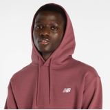 New Balance - Sport Essentials - Hoodie - Grijs - Fleece - Geborduurd Logo