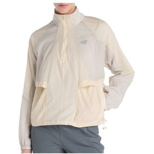 New Balance - Better Run Water Resistant Jacket - Beige - Dames