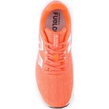 New Balance - Loopschoen - Oranjerood/Wit - Hardloopschoenen