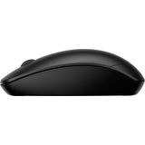 HP 230 Slim Wireless, verbinding met USB-A dongle met 2,4 GHz, multi-apparaat, tot 1600 dpi, autonomie tot 18 maanden, optische sensor, 3 knoppen, Windows 10, 11 en macOS, zwart