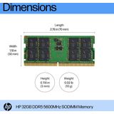 HP - 32GB - DDR5 Geheugen - SODIMM - 5600 MHz