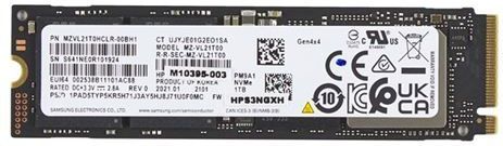 HP - G11 - SSD - 1TB - PCIe 4x4 NVMe M.2 2280